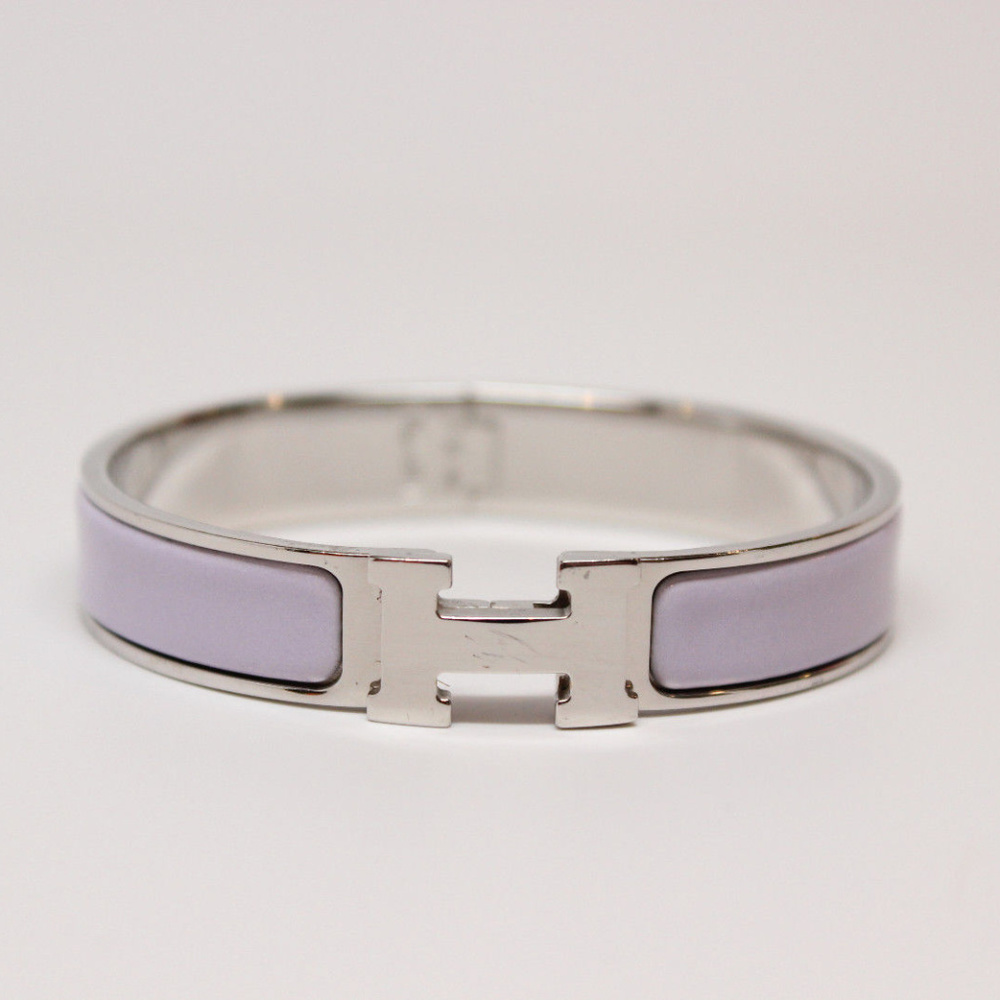 Hermes Parme Narrow Enamel Clic Clac Bracelet PM
